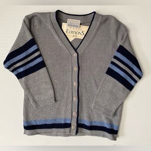 Vintage Basic Editions Little Girls Sweater Cardigan size 4/5 NWT